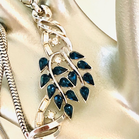 Vintage Crown Trifari RARE Alfred Rhinestone Necklace - Picture 16 of 17